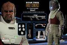 Load image into Gallery viewer, First Contact - Lt Comm Worf in EVA Suit NON REFUNDABLE PRE-ORDER DEPOSIT (Final Amount due $285+shipping) Pre-Order
