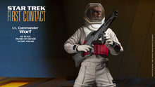 Load image into Gallery viewer, First Contact - Lt Comm Worf in EVA Suit NON REFUNDABLE PRE-ORDER DEPOSIT (Final Amount due $285+shipping) Pre-Order