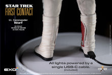 Load image into Gallery viewer, First Contact - Lt Comm Worf in EVA Suit NON REFUNDABLE PRE-ORDER DEPOSIT (Final Amount due $285+shipping) Pre-Order