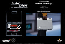 Load image into Gallery viewer, TNG Lt Cmdr Geordi La Forge (Standard Version) NON REFUNDABLE PRE-ORDER DEPOSIT (Final Amount due $230+shipping) Pre-Order Ended