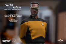 Load image into Gallery viewer, TNG Lt Cmdr Geordi La Forge (Standard Version) NON REFUNDABLE PRE-ORDER DEPOSIT (Final Amount due $230+shipping) Pre-Order Ended