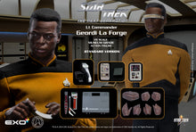 Load image into Gallery viewer, TNG Lt Cmdr Geordi La Forge (Standard Version) NON REFUNDABLE PRE-ORDER DEPOSIT (Final Amount due $230+shipping) Pre-Order Ended