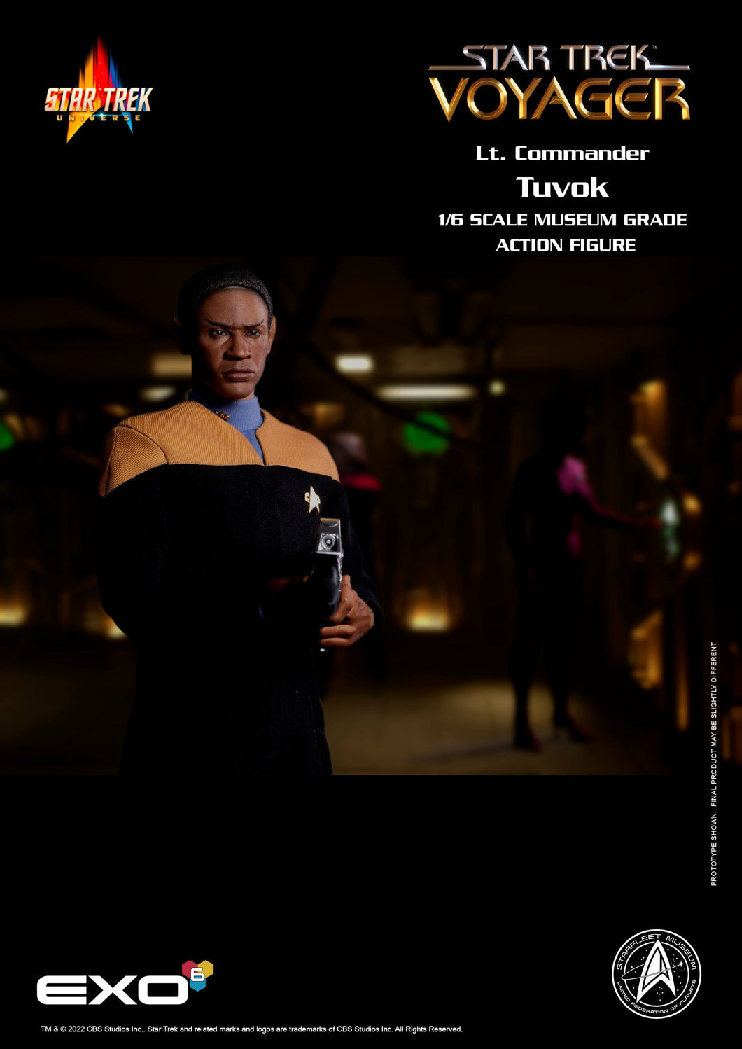 VOY Lt Commander Tuvok - Immediate Purchase (One per customer) SOLD OUT