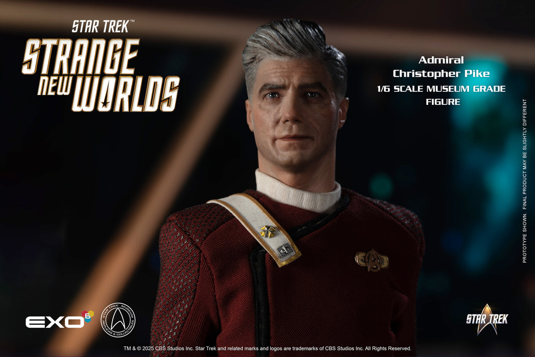 SNW Captain Admiral Christopher Pike NON REFUNDABLE US$20.00 PRE-ORDER DEPOSIT (Final Amount due $215 + $25 shipping)
