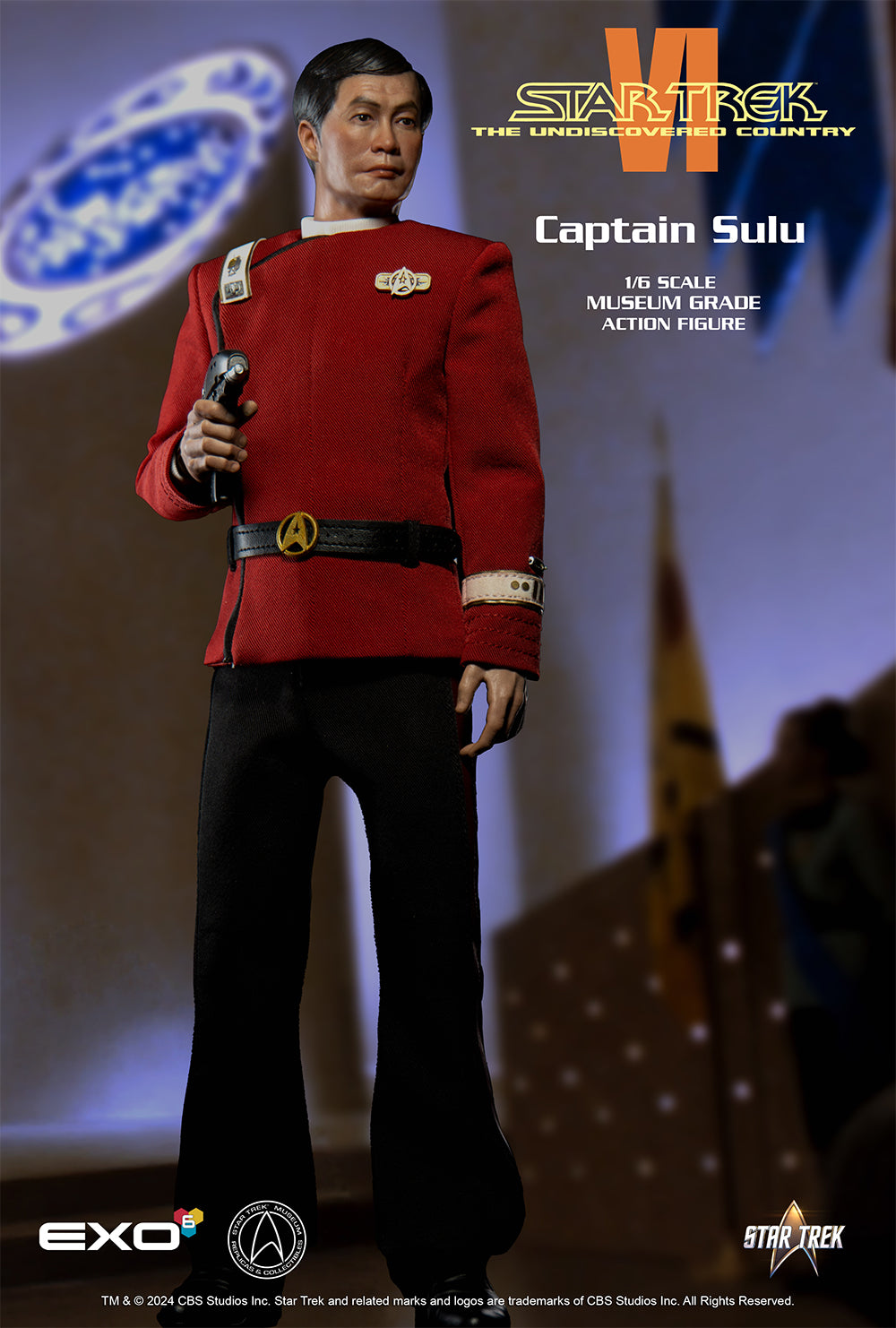 EXO-6 1/6 スタートレック 未知の世界 キャプテン スールー Sulu TUC Captain Hikaru Sulu – Star Trek EXO-6