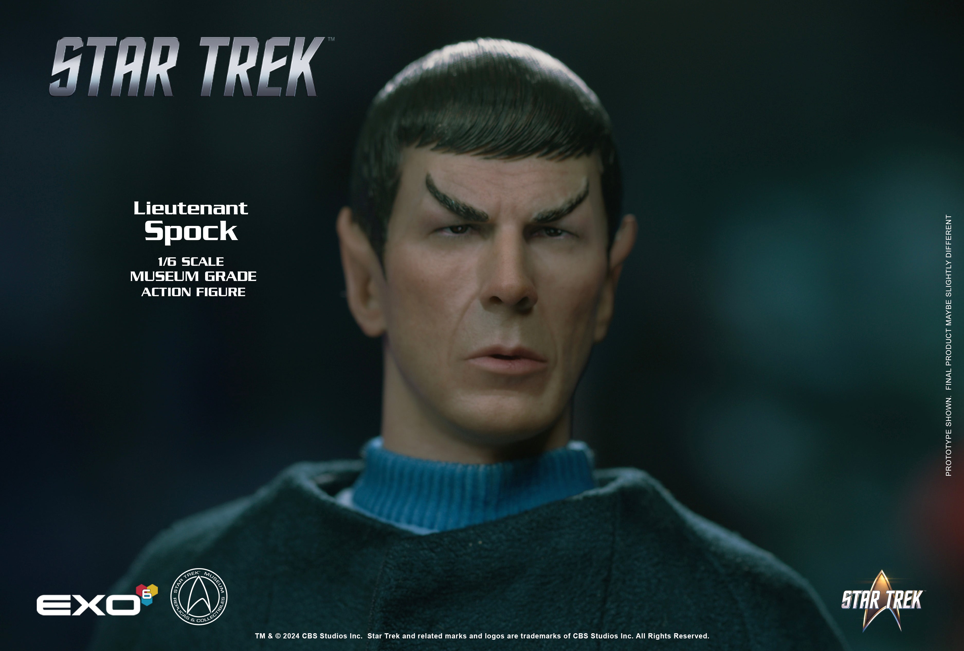 スタートレック ミスタースポック　Star Trek Mr.Spock 胸像 TOS Cage Mr Spock - Sold Out – Star Trek EXO-6