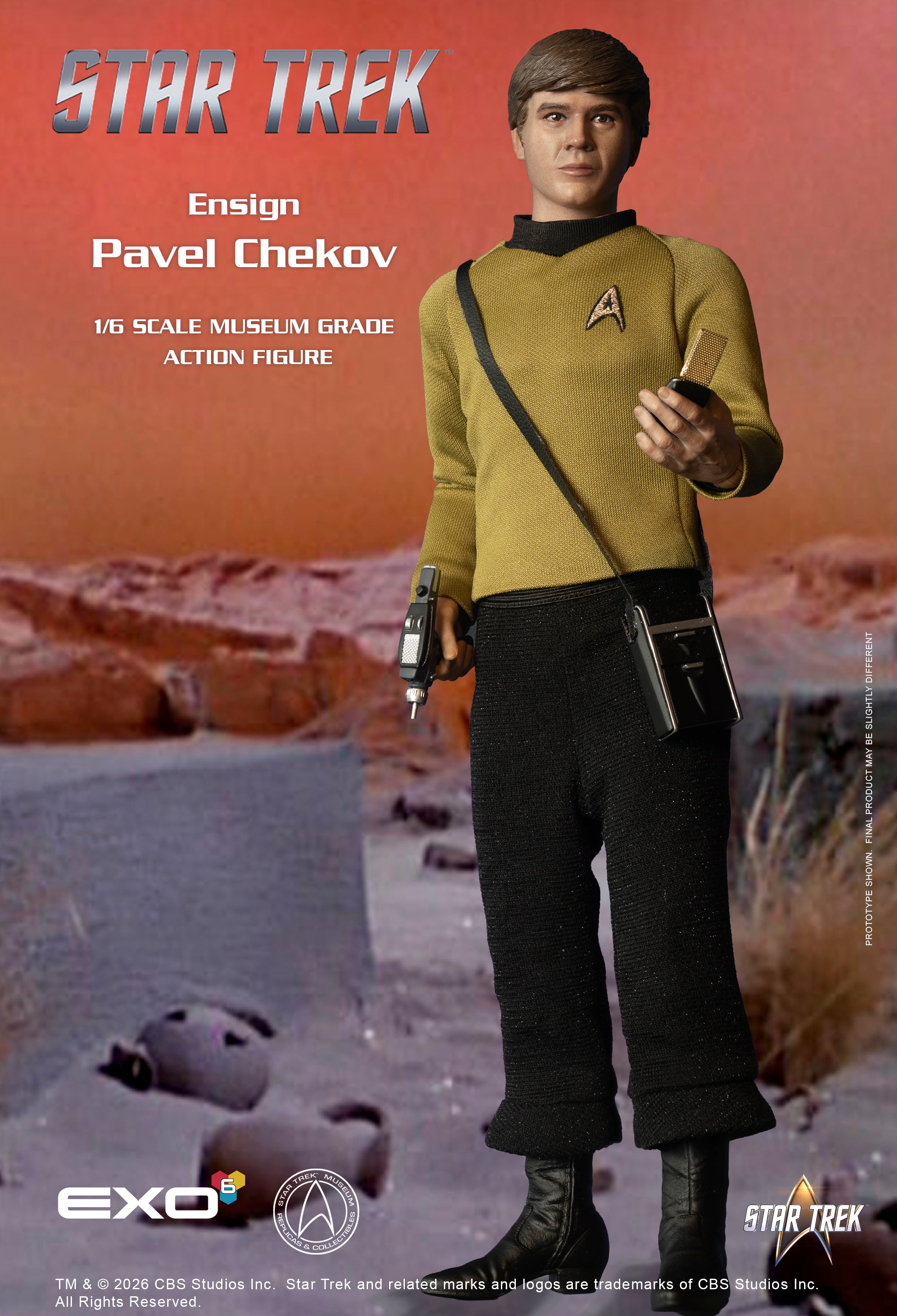 EXO-6 | Official Star Trek 1:6 Collectibles | Museum Grade Figures