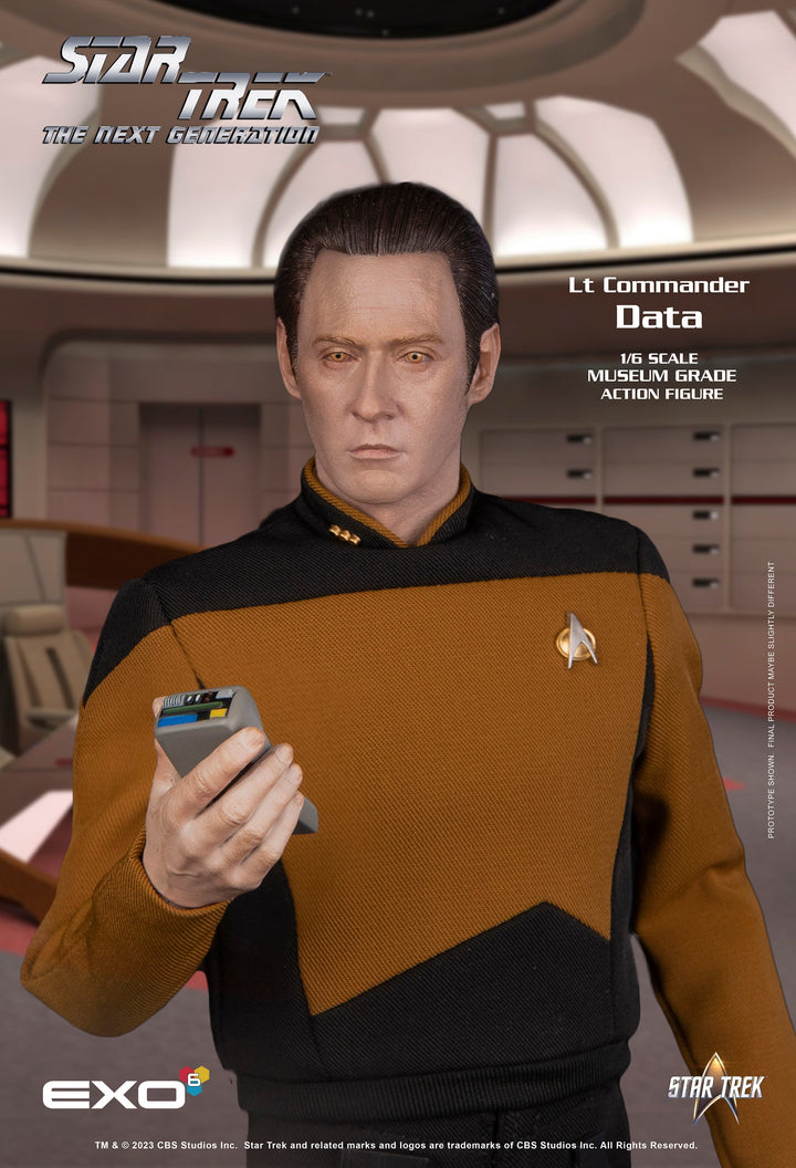 TNG Lt Comm Data (Standard Version) - Sold Out – Star Trek EXO-6