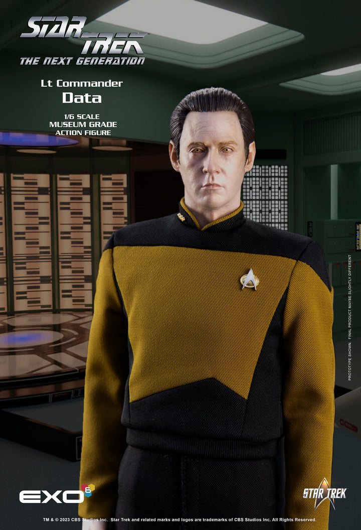 TNG Lt Comm Data (Standard Version) - Sold Out – Star Trek EXO-6