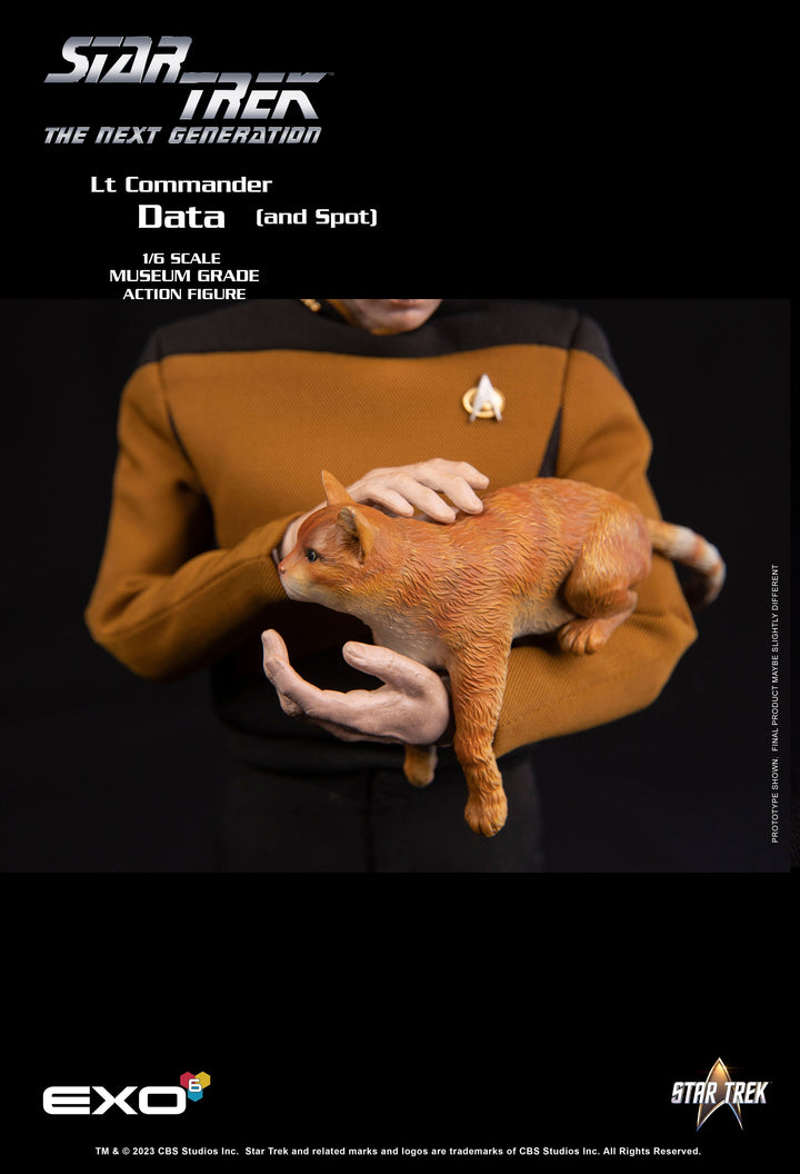 TNG Lt Comm Data (Standard Version) - Sold Out – Star Trek EXO-6