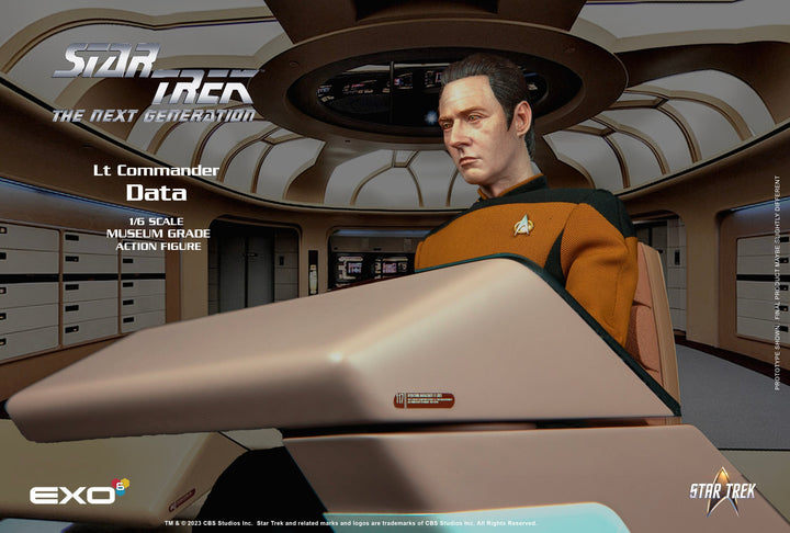 TNG Lt Comm Data (Standard Version) - Sold Out – Star Trek EXO-6