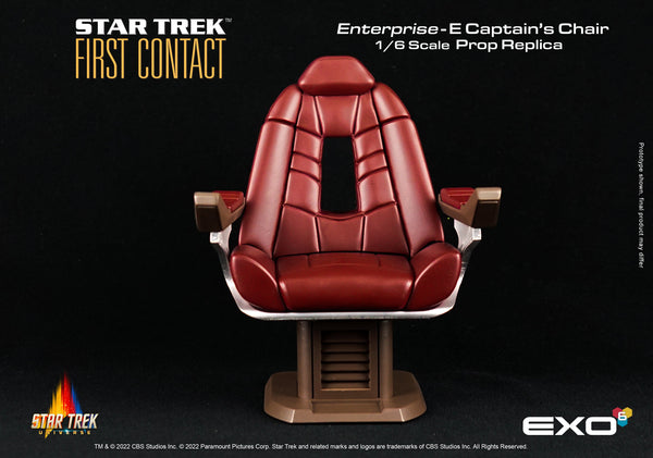 First Contact Enterprise-E Captain’s Chair Replica
