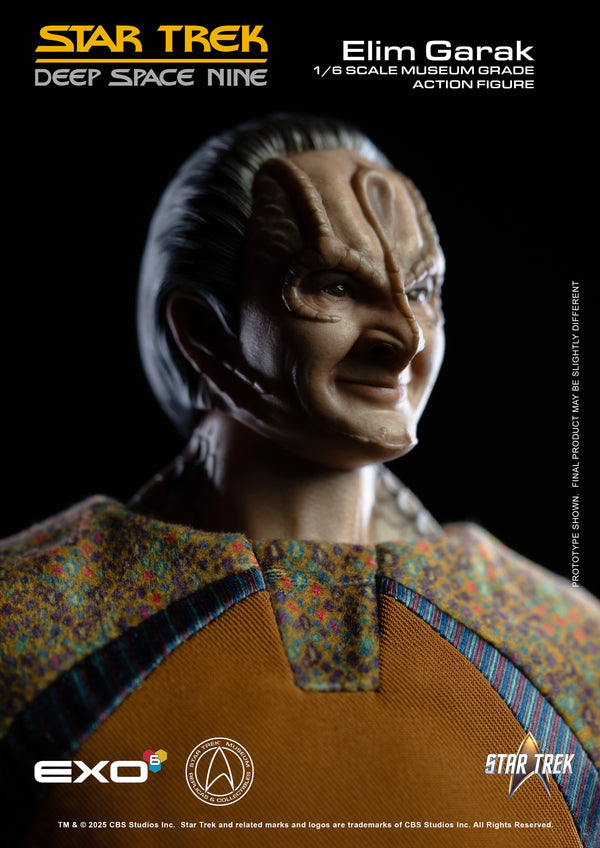 DS9 Elim Garak NON REFUNDABLE PRE-ORDER DEPOSIT (Final Amount due $215+shipping) Pre-Order Ended