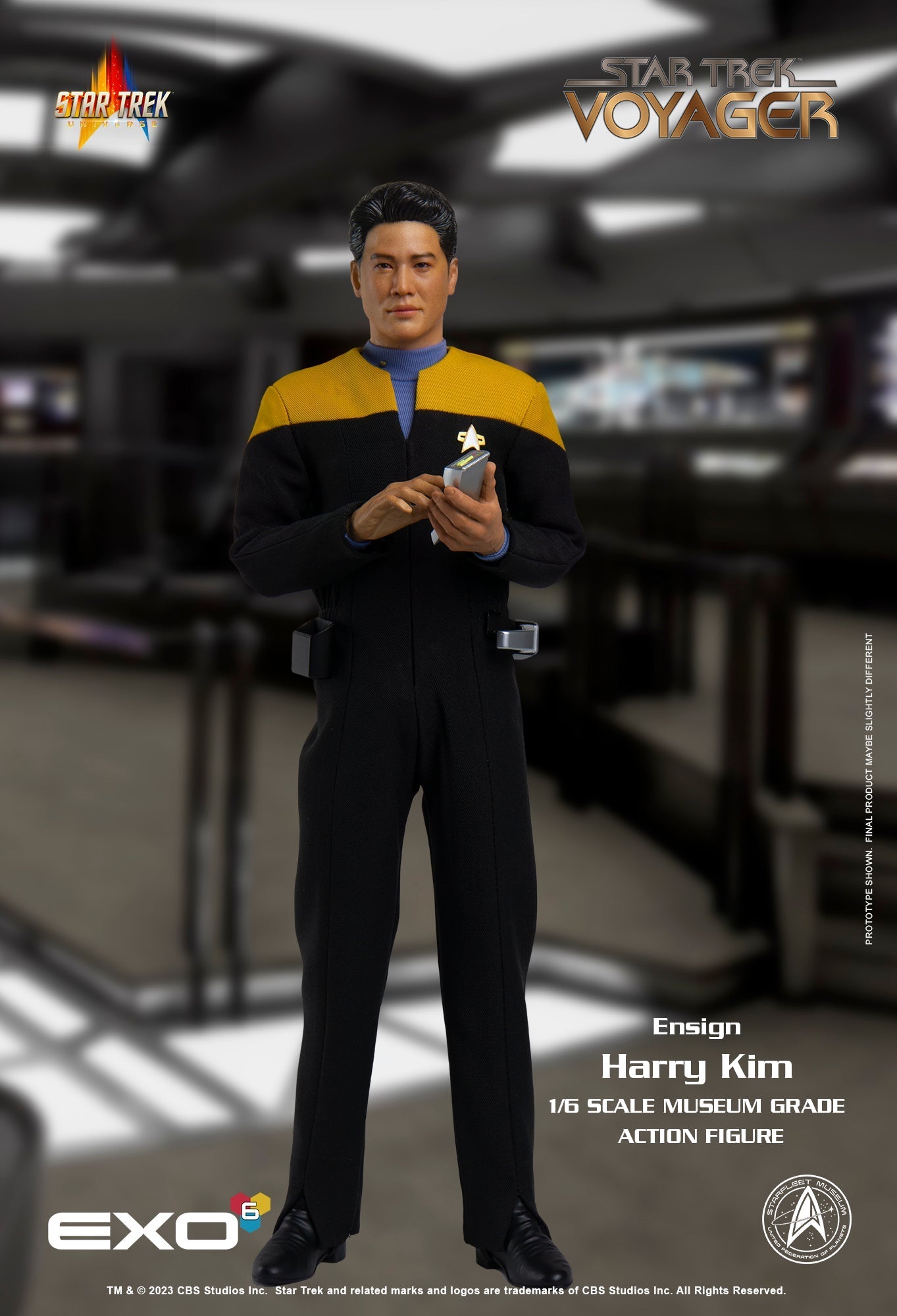 EXO-6 1/6 スタートレック ヴォイジャー ハリー・キム VOY Ensign Harry Kim - Sold Out – Star Trek EXO-6