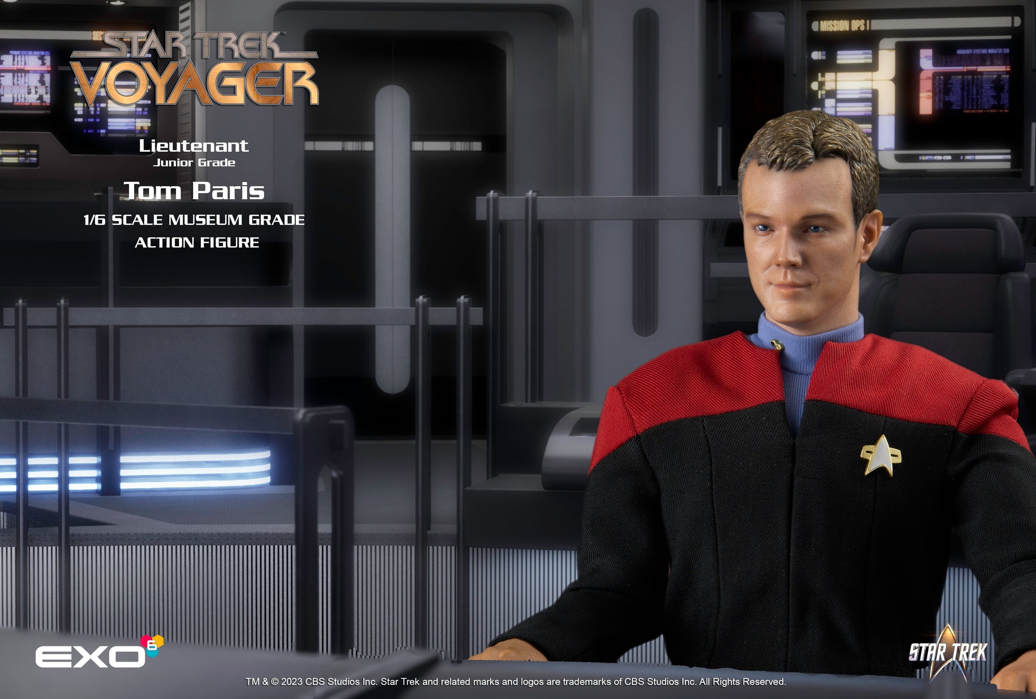 VOY Lt Jr Grade Tom Paris – Star Trek EXO-6
