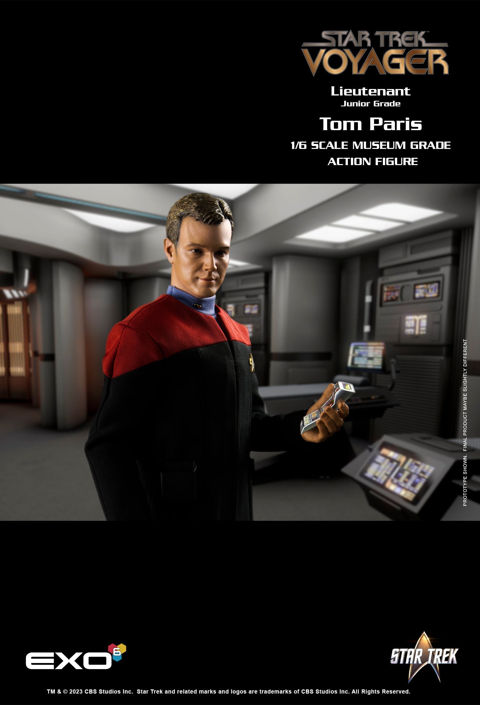 VOY Lt Jr Grade Tom Paris – Star Trek EXO-6