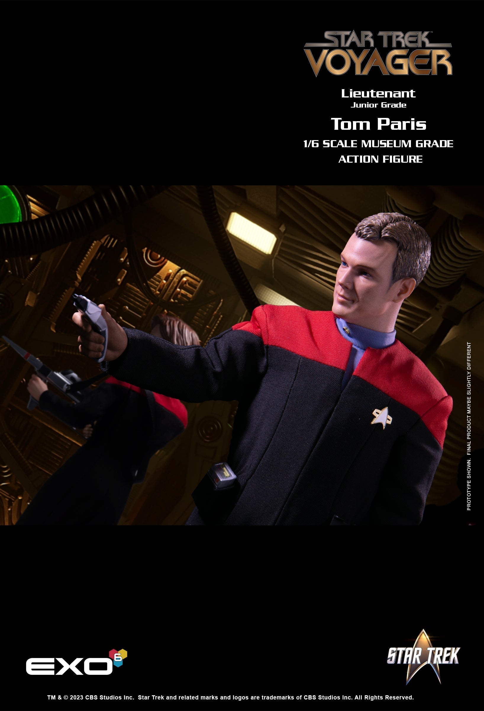VOY Lt Jr Grade Tom Paris – Star Trek EXO-6