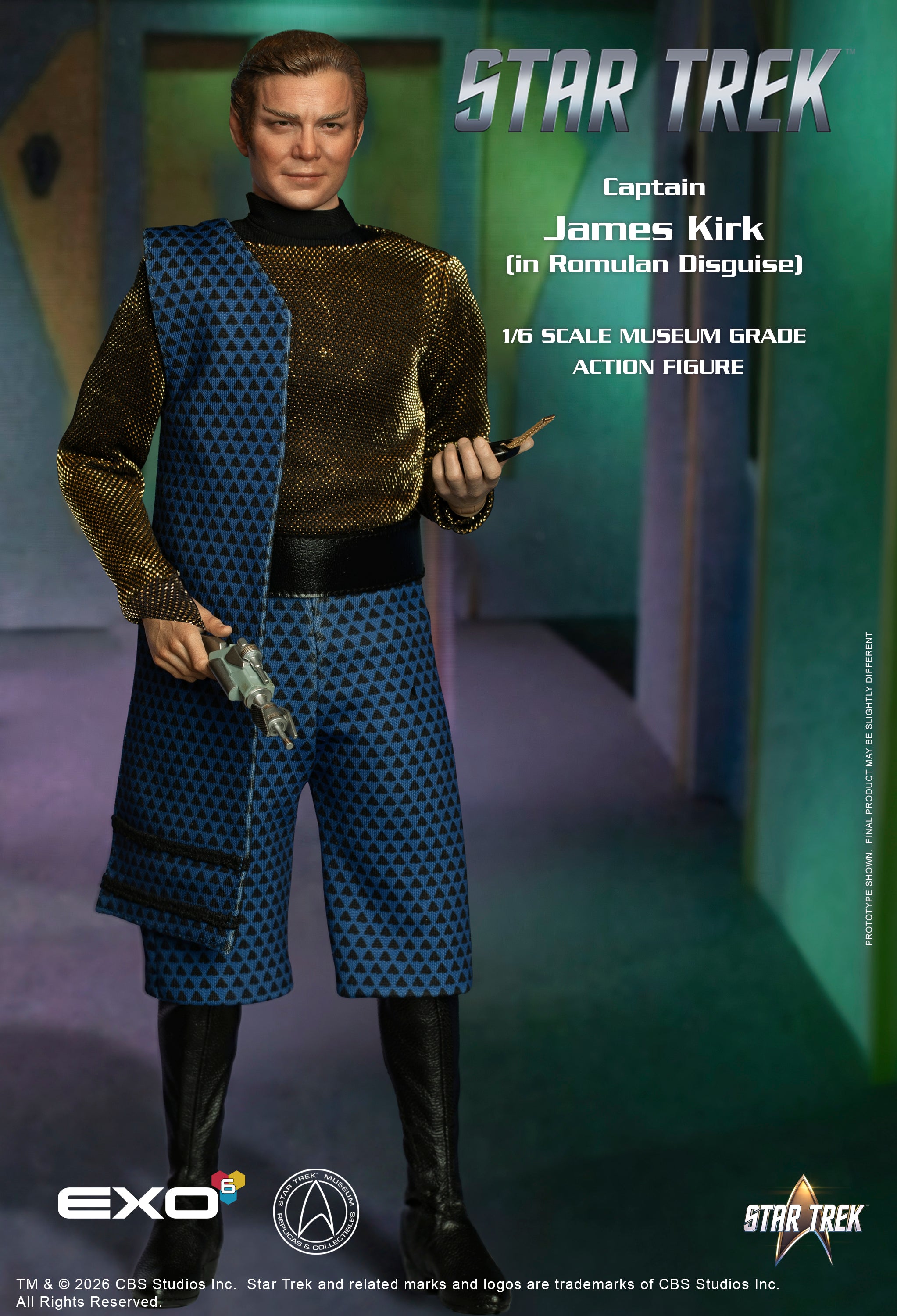 EXO-6 | Official Star Trek 1:6 Collectibles | Museum Grade Figures