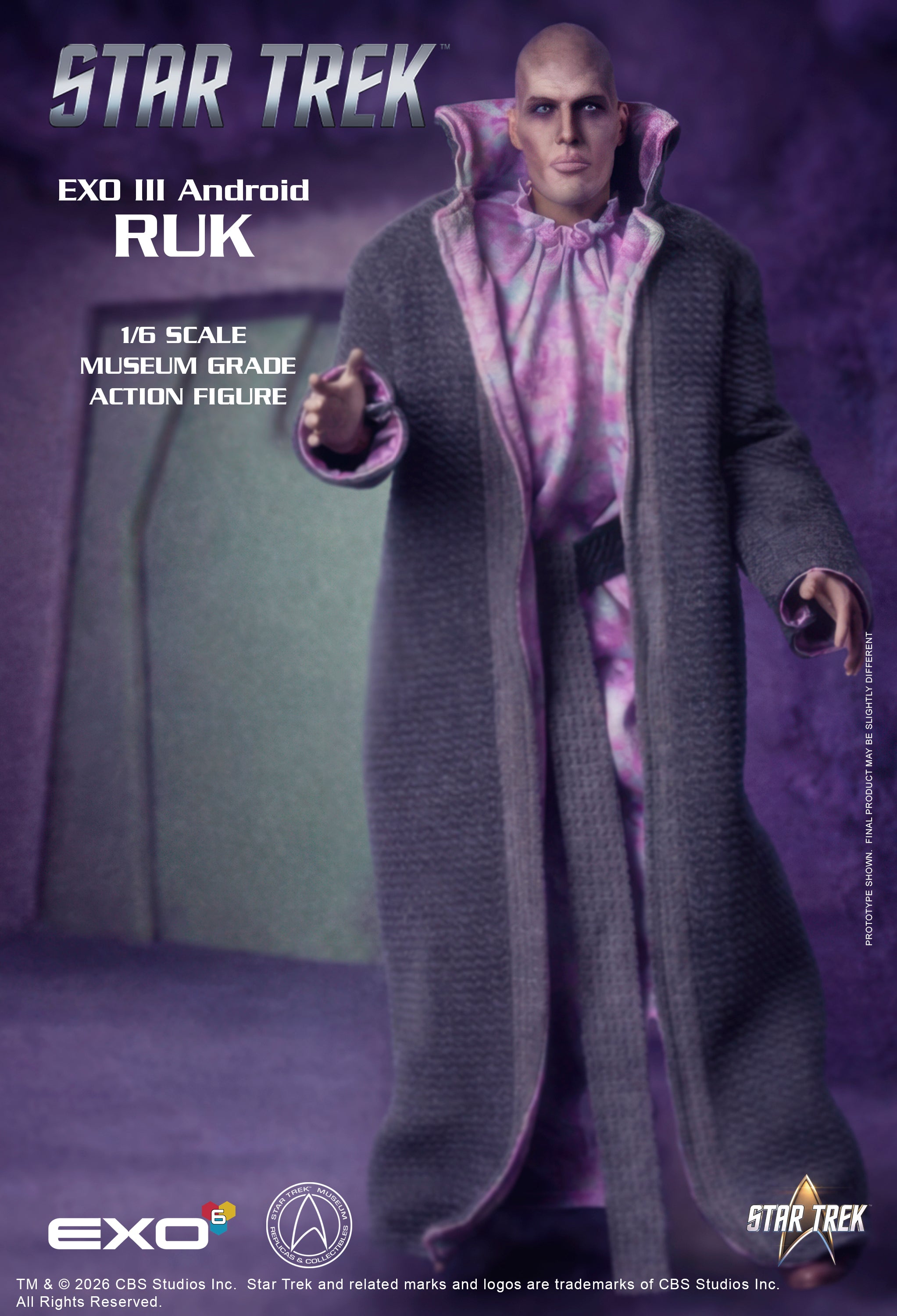 EXO-6 | Official Star Trek 1:6 Collectibles | Museum Grade Figures