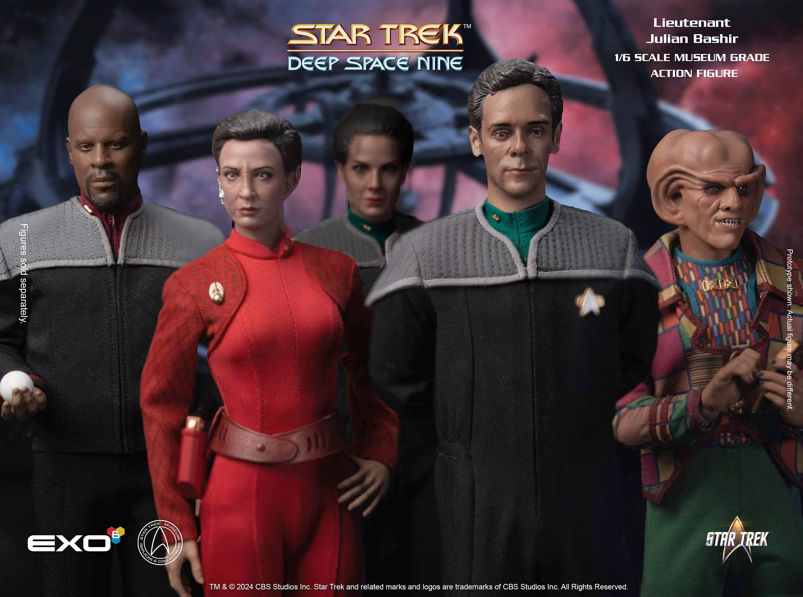 DS9 Chief Medical Officer Lt Julian Bashir - SOLD OUT – Star Trek EXO-6