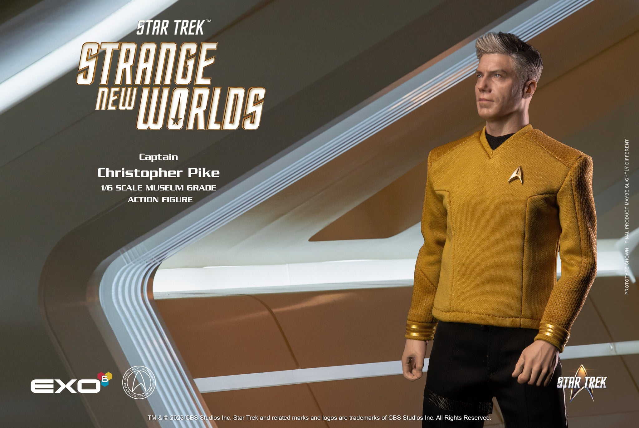 SNW Captain Christopher Pike - SOLD OUT – Star Trek EXO-6