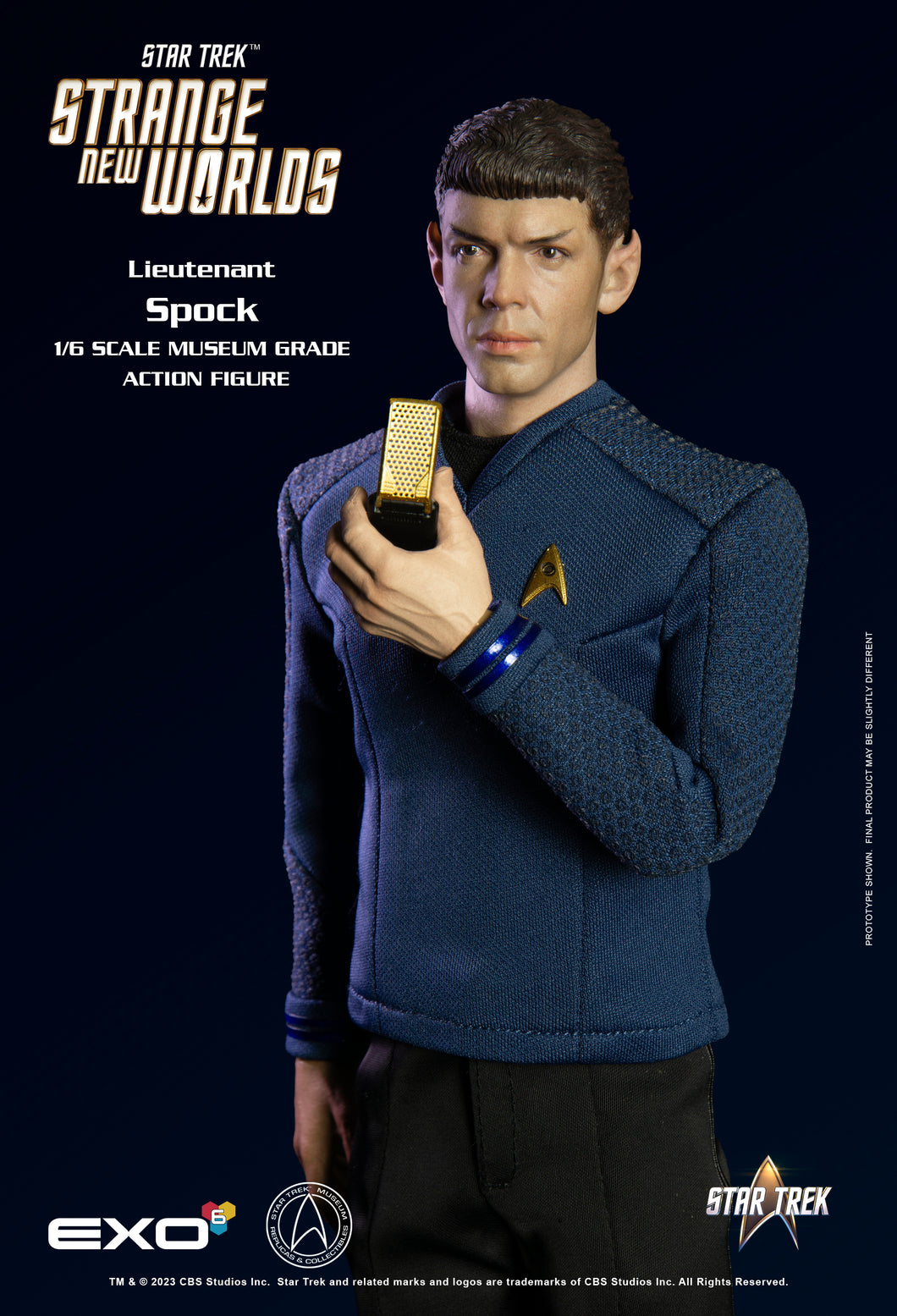 SNW Lt Spock  NON REFUNDABLE US$20.00 PRE-ORDER DEPOSIT (Final Amount due $225 + $25 shipping) Pre-Order Ended
