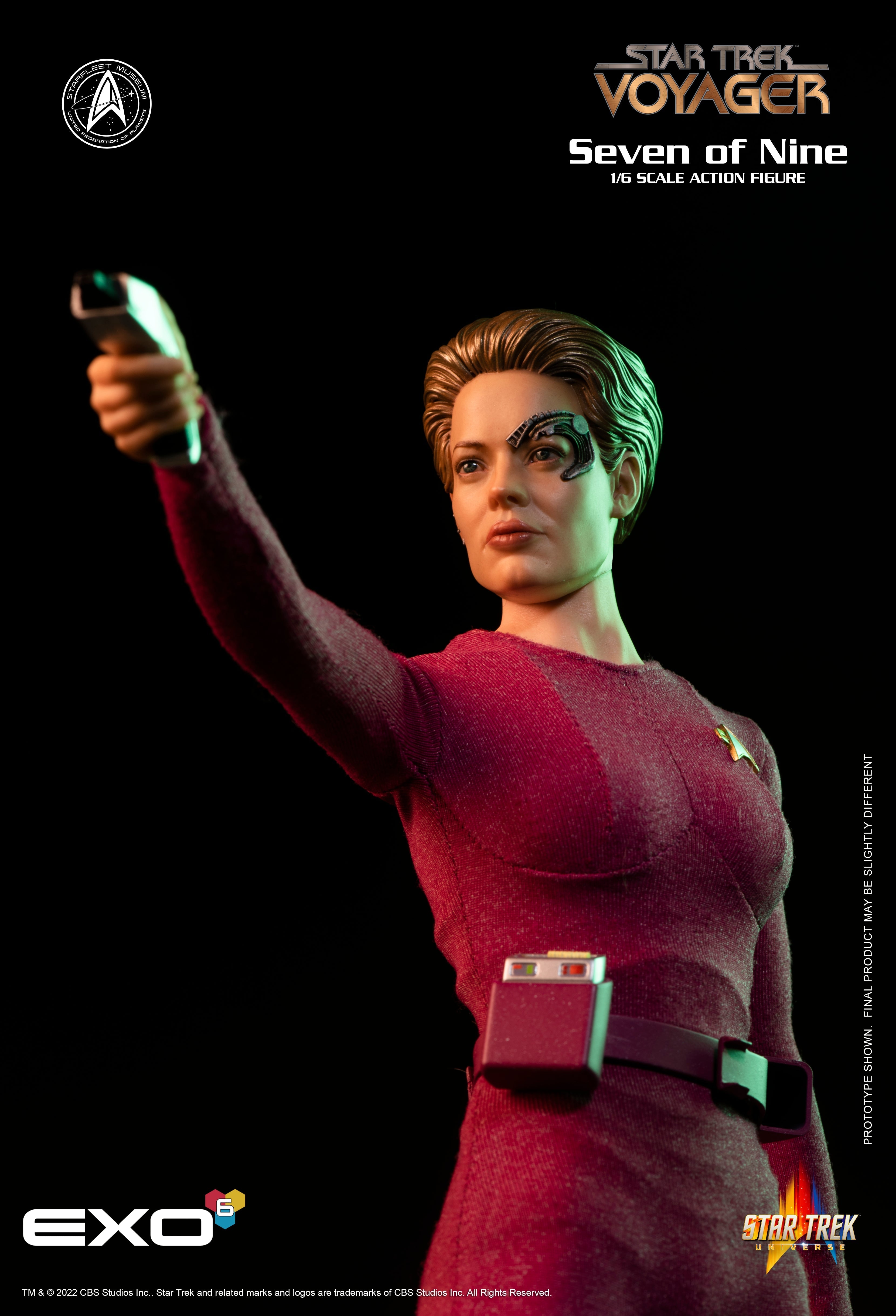 VOY Seven of Nine by EXO6 | Star Trek 1/6 Action Figure | Star