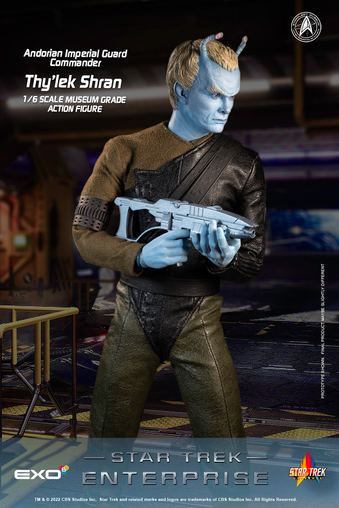 ENT Andorian Commander Shran - Sold Out – Star Trek EXO-6
