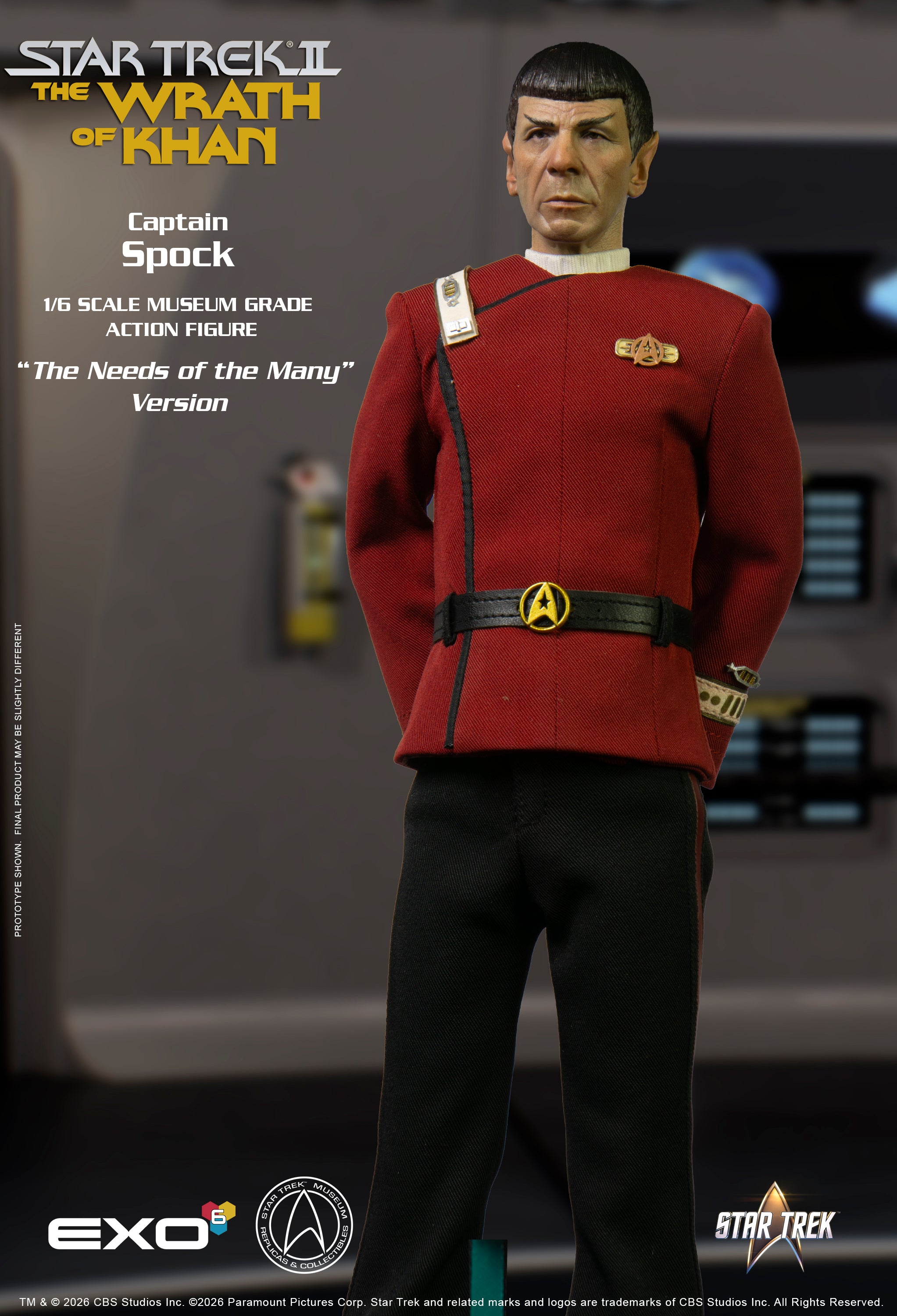 EXO-6 | Official Star Trek 1:6 Collectibles | Museum Grade Figures