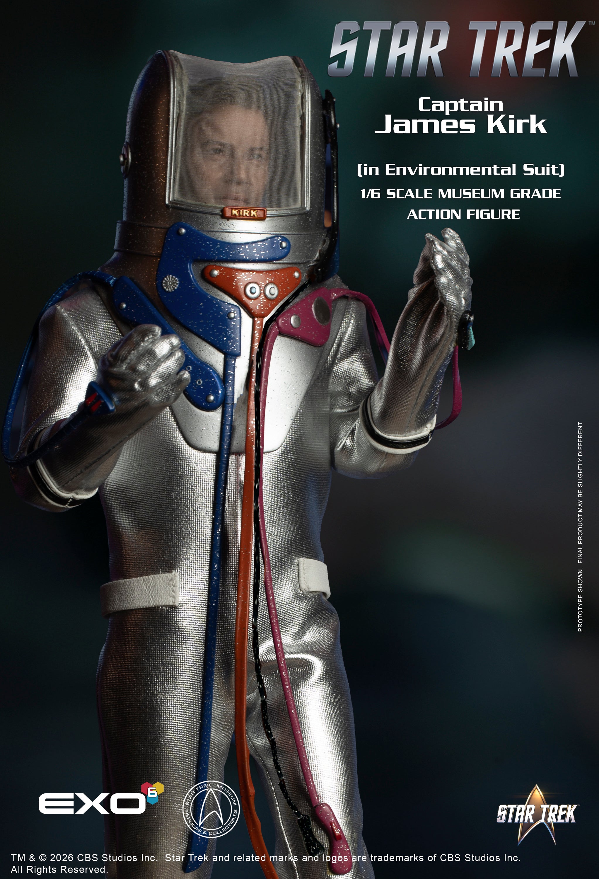 EXO-6 | Official Star Trek 1:6 Collectibles | Museum Grade Figures