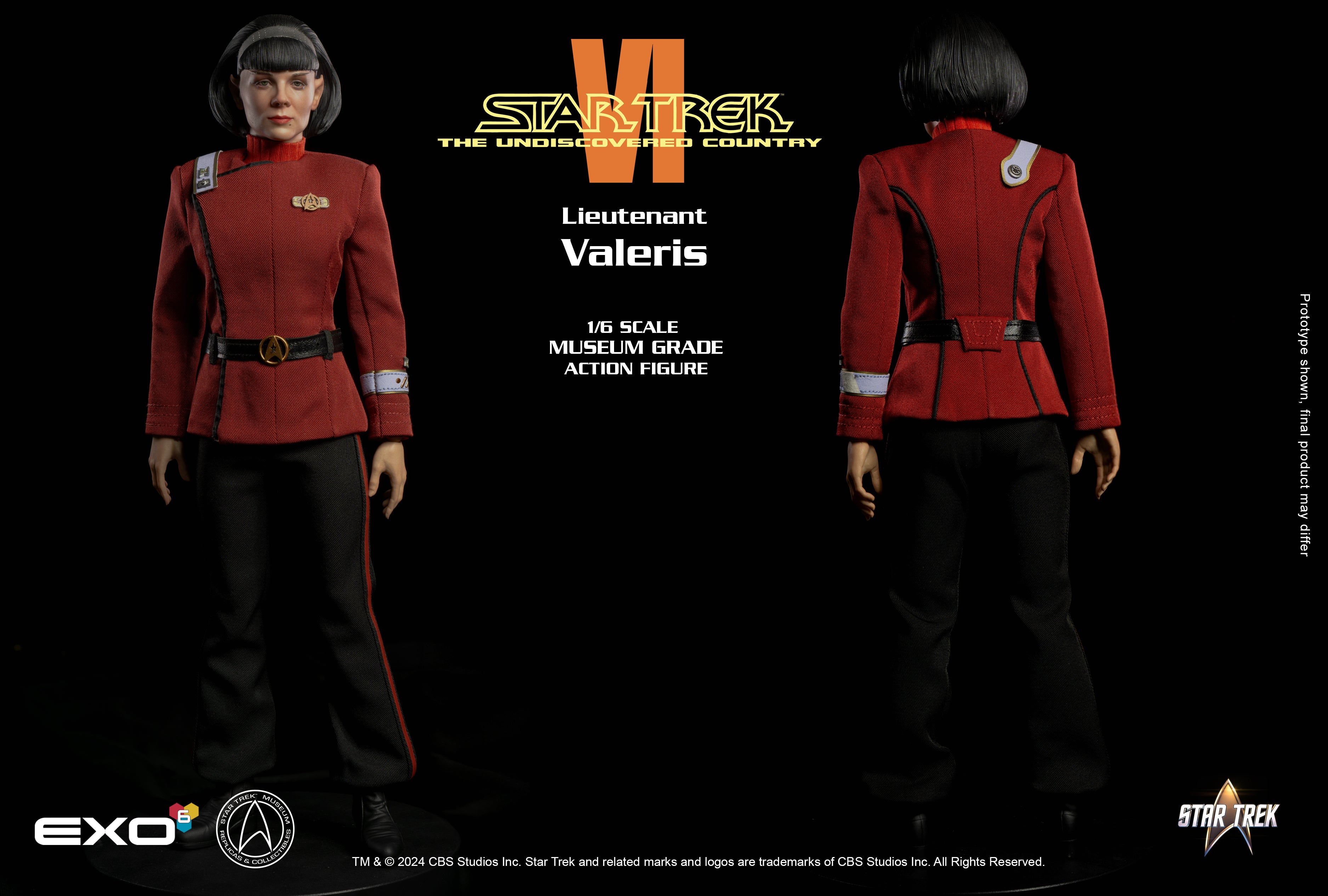 TUC Lieutenant Valeris - Sold Out – Star Trek EXO-6