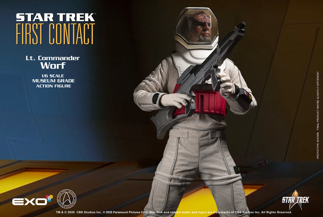 First Contact - Lt Comm Worf in EVA Suit NON REFUNDABLE PRE-ORDER DEPOSIT (Final Amount due $285+shipping) Pre-Order