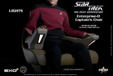 Load image into Gallery viewer, TNG Enterprise D Captain&#39;s Chair NON REFUNDABLE PRE-ORDER DEPOSIT (Final Amount due $195+shipping)
