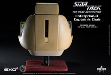 Load image into Gallery viewer, TNG Enterprise D Captain&#39;s Chair NON REFUNDABLE PRE-ORDER DEPOSIT (Final Amount due $195+shipping)
