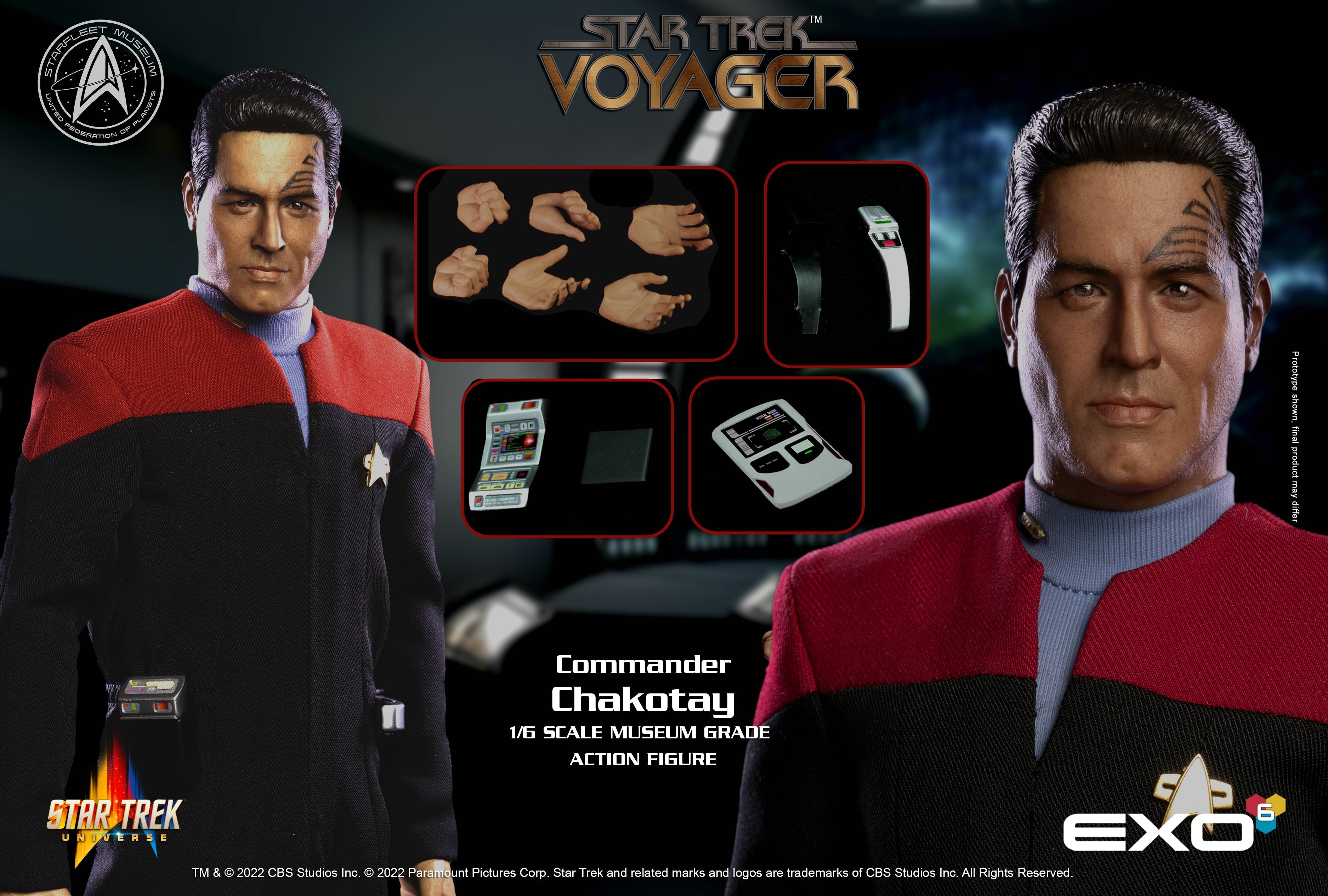 Action Figure Star Trek Chekov | Uniforme Da Cadetto 3.75" – Collezionabile
