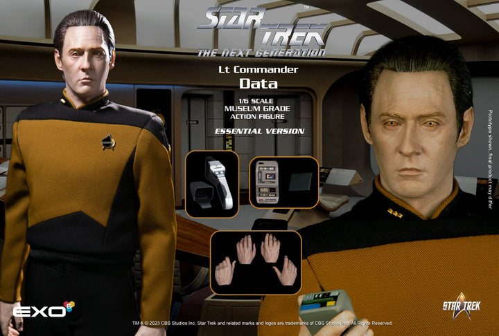 TNG Lt Comm Data (Essential Version) - Sold Out – Star Trek EXO-6