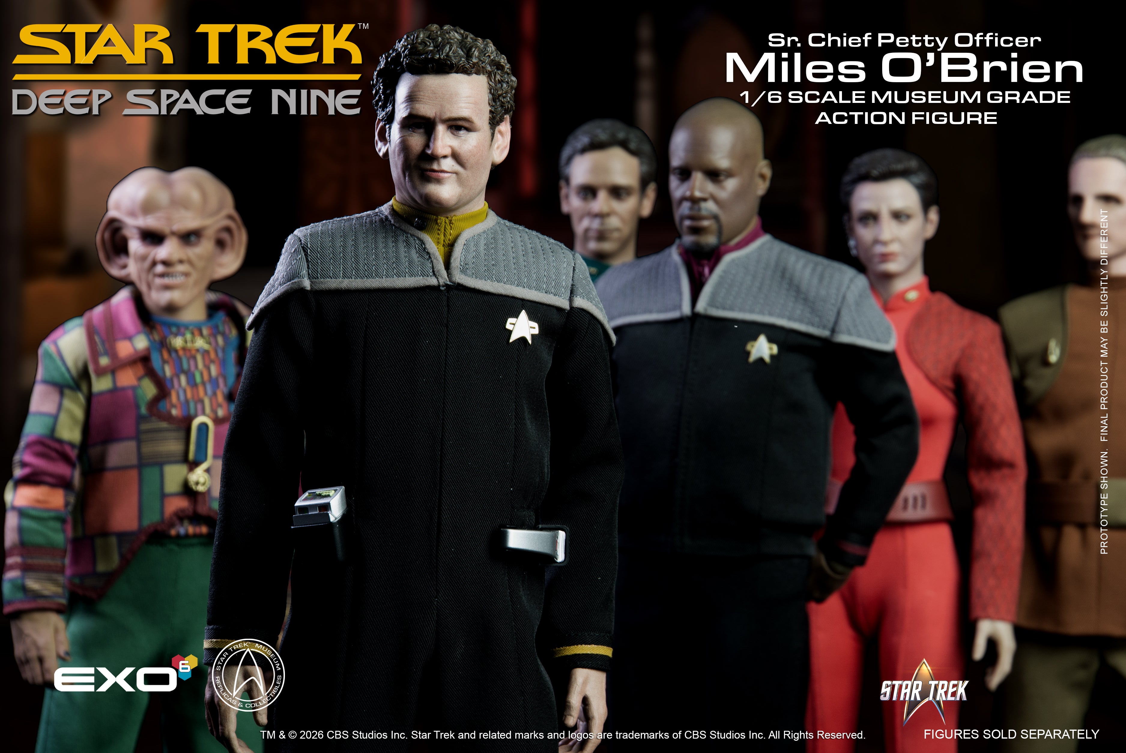 DS9 Sr. Chief Petty Officer Miles O'Brien - Pre-Order Ended – Star