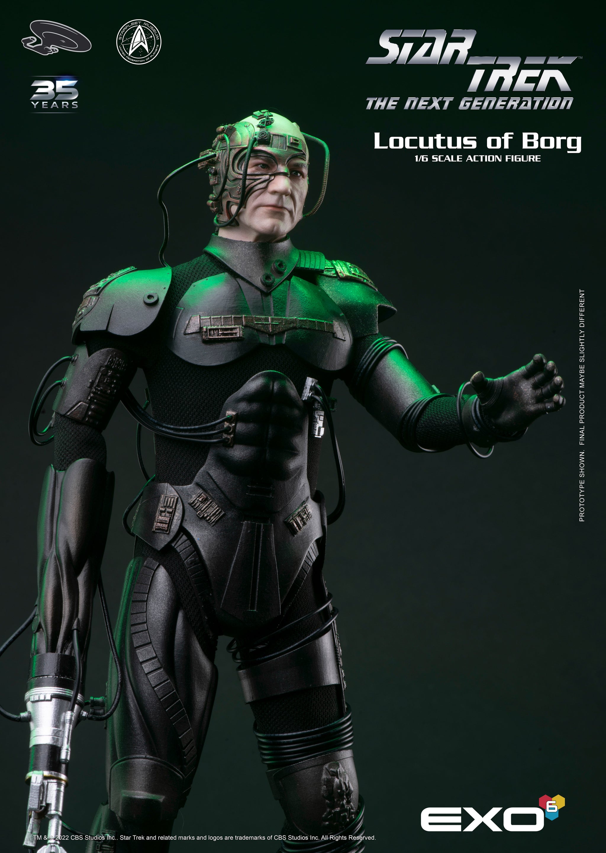 100％本物保証！ Trek Star | EXO6 by Locutus 1/6 Trek Star | Figure Action アメコミ