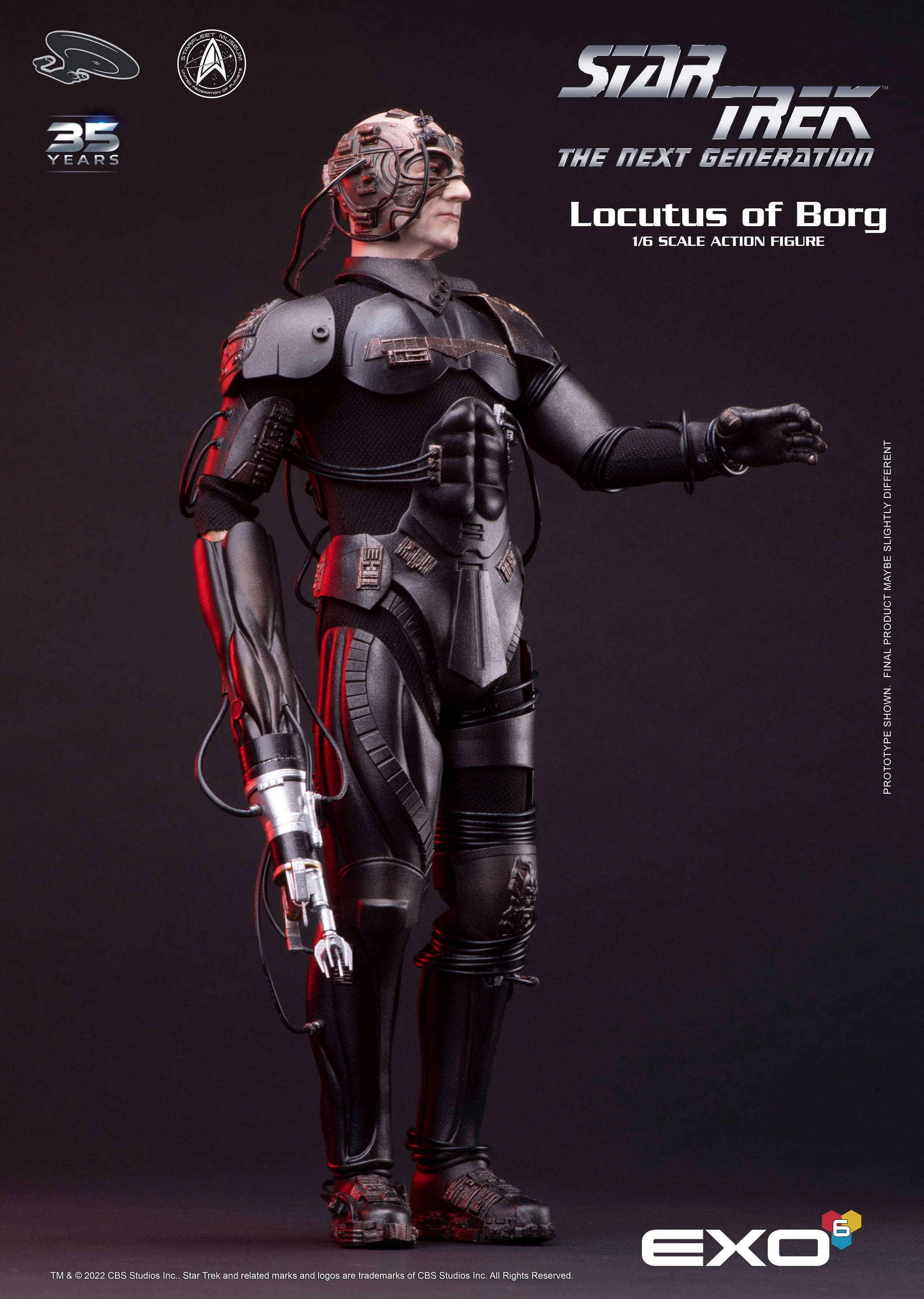 Locutus by EXO6 | Star Trek 1/6 Action Figure | Star Trek Locutus by EXO6 | Star Trek 1/6 Action Figure | Star Trek