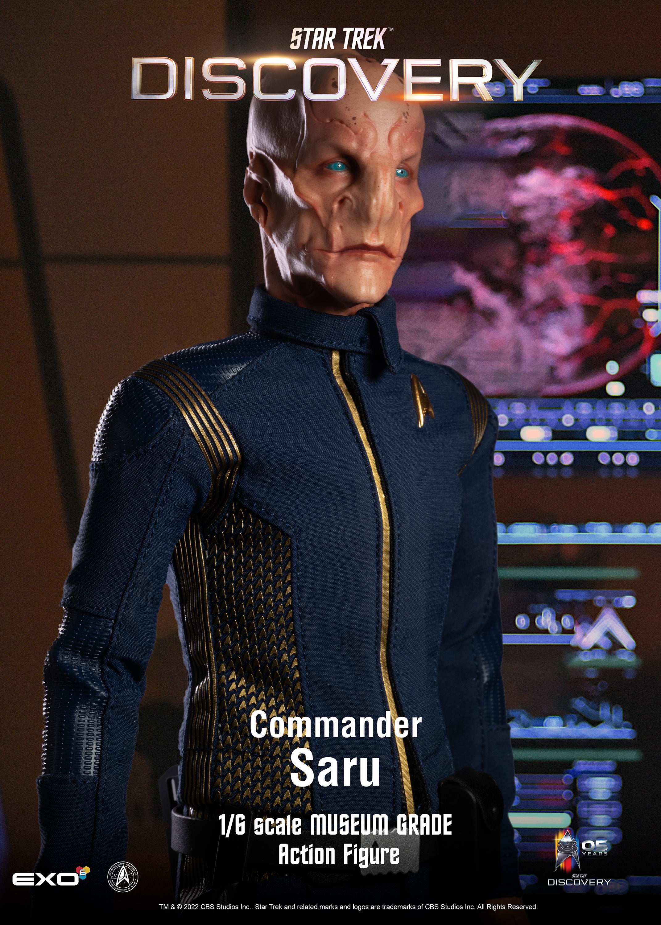 EXO-6 1/6 スタートレック ディスカバリー サルー Saru DIS Commander Saru – Star Trek EXO-6