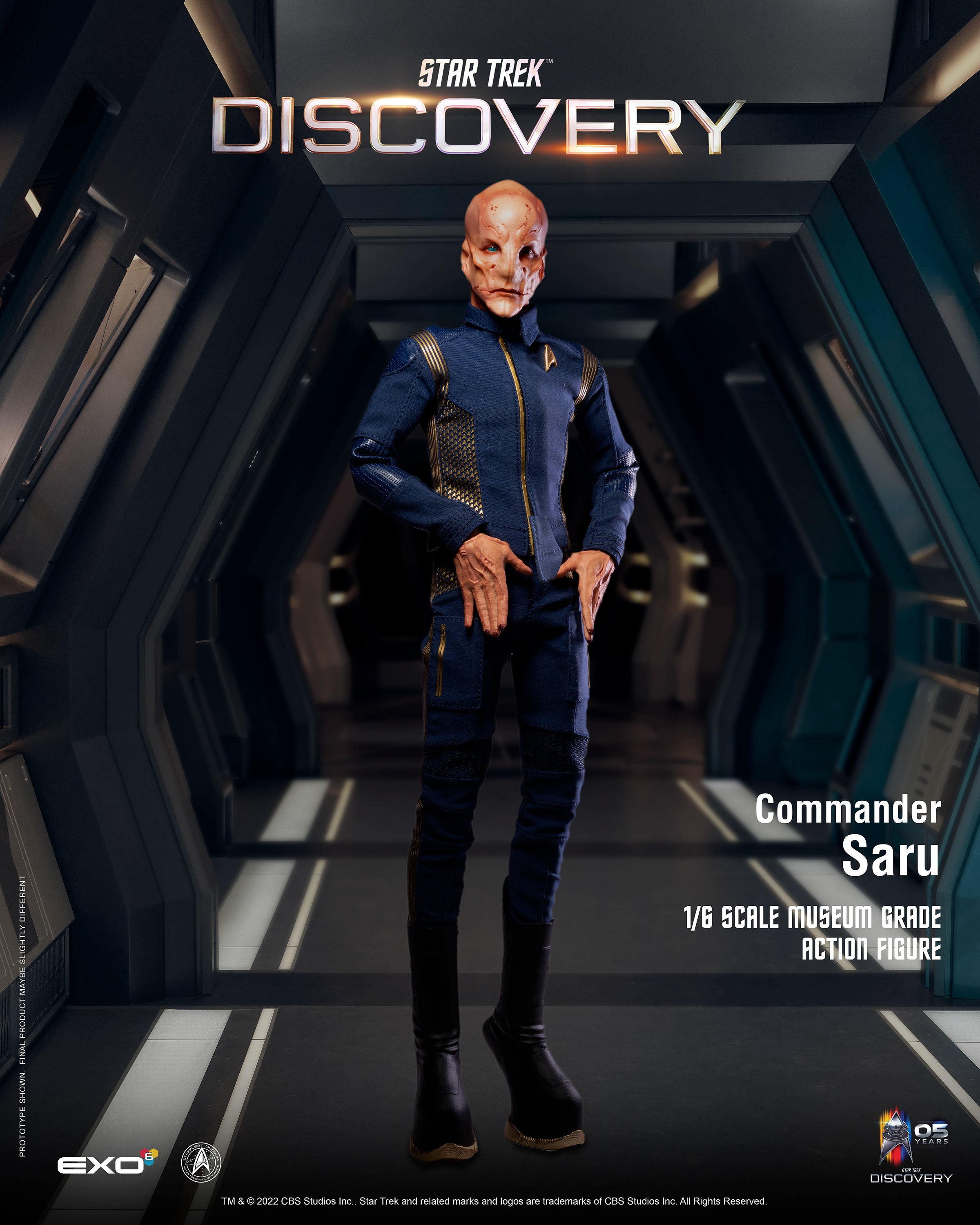 EXO-6 1/6 スタートレック ディスカバリー サルー Saru DIS Commander Saru – Star Trek EXO-6