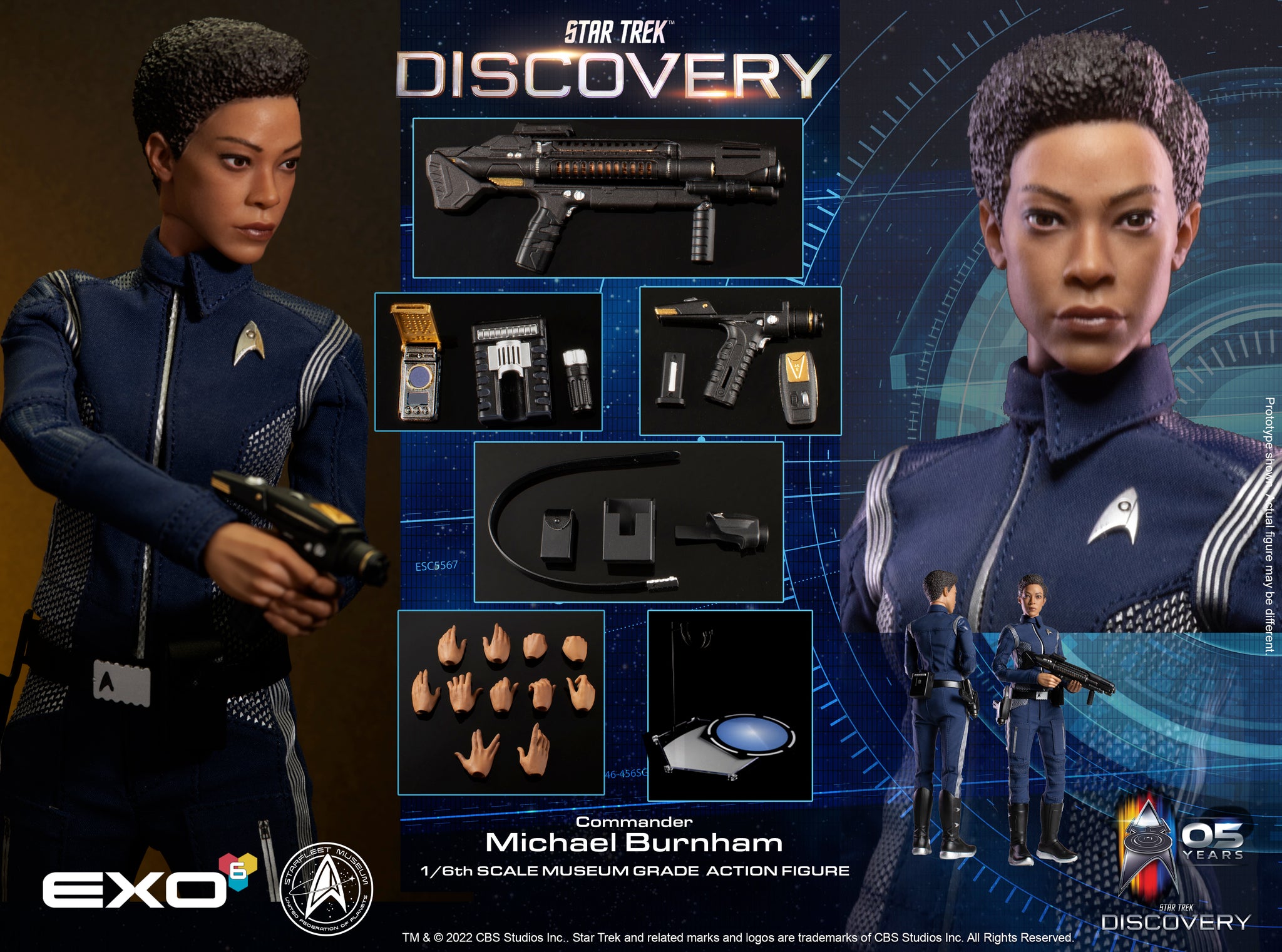 DIS Commander Burnham – Star Trek EXO-6